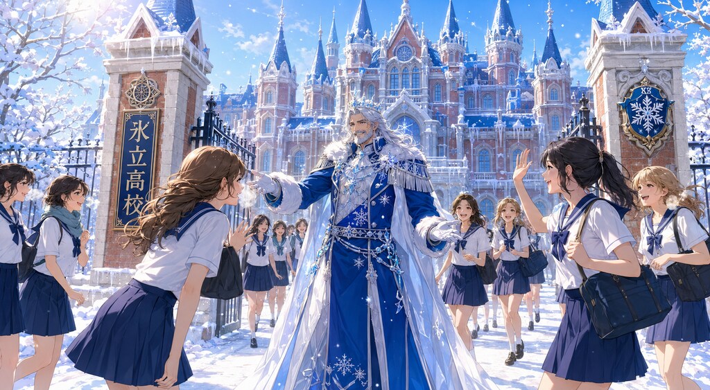 校長は冬将軍❄️