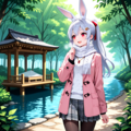 マルチビタミンさまのみみちゃんを紹介するうさぎちゃん！！ 2枚目