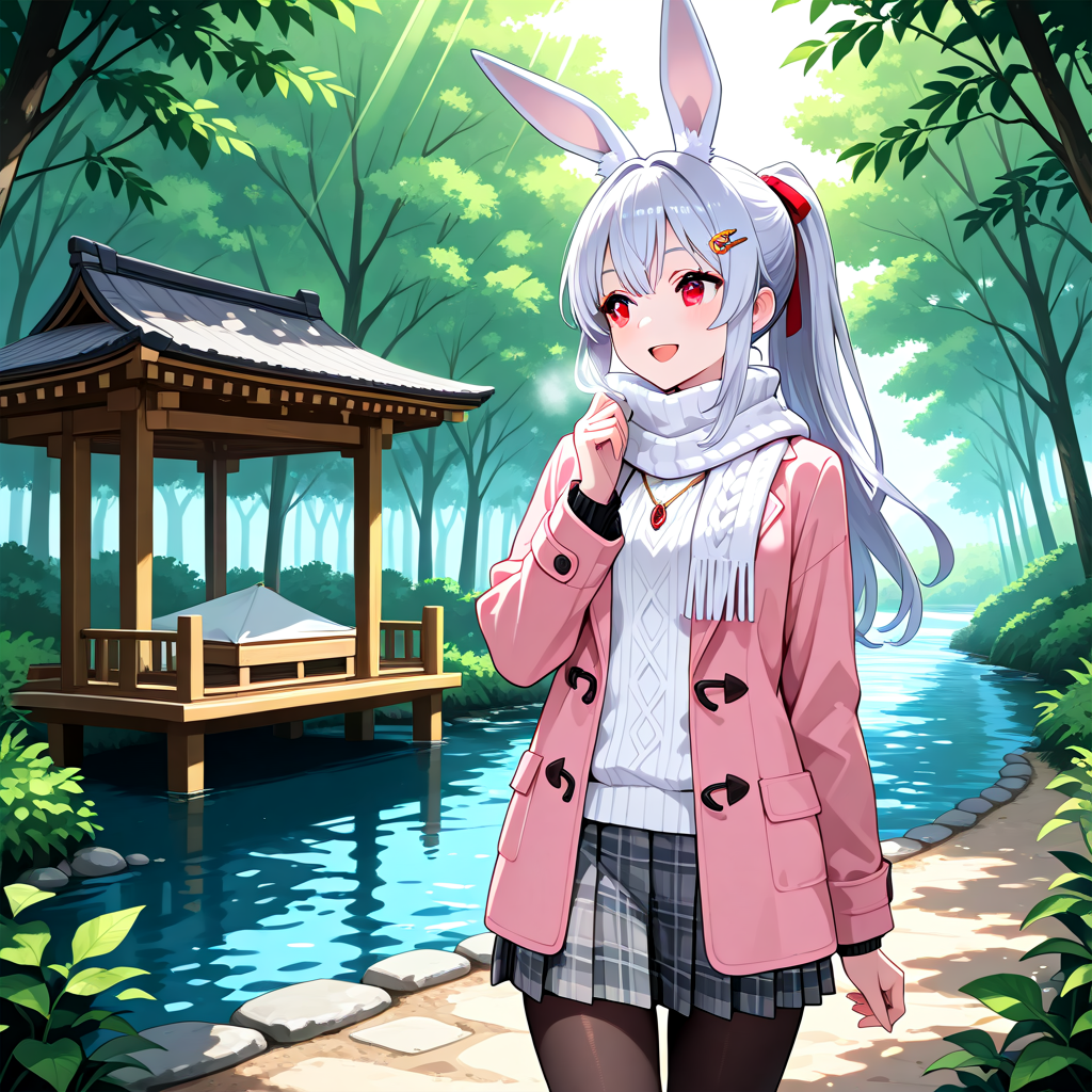 マルチビタミンさまのみみちゃんを紹介するうさぎちゃん！！