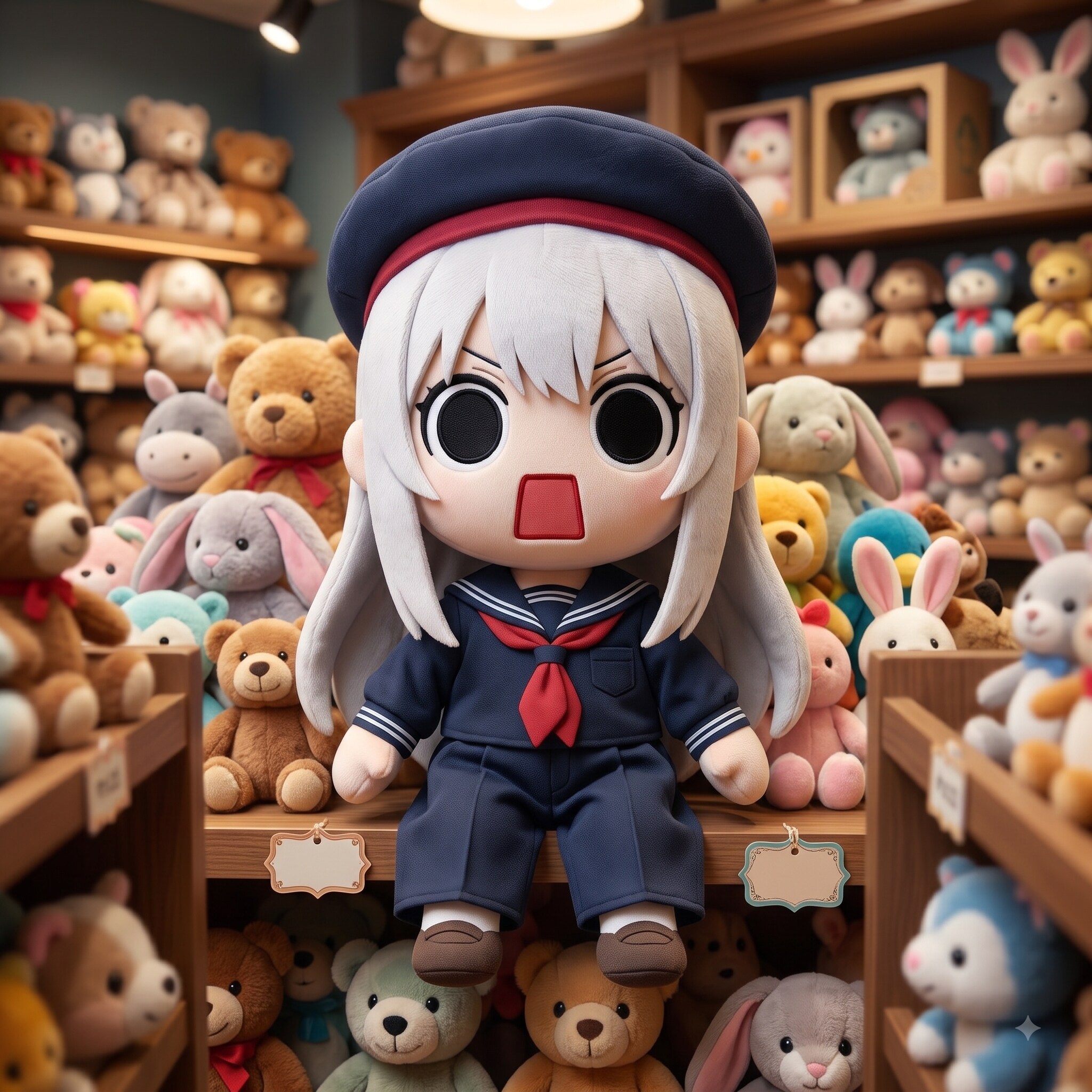 えらいこっちゃ嬢のぬいぐるみ | の人気AIイラスト・グラビア