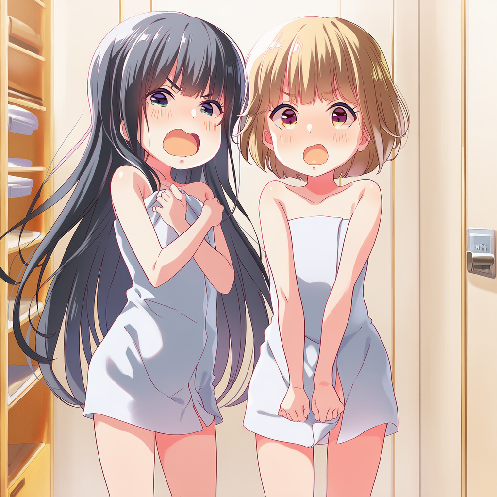 本番ではタオル取ってもらうから