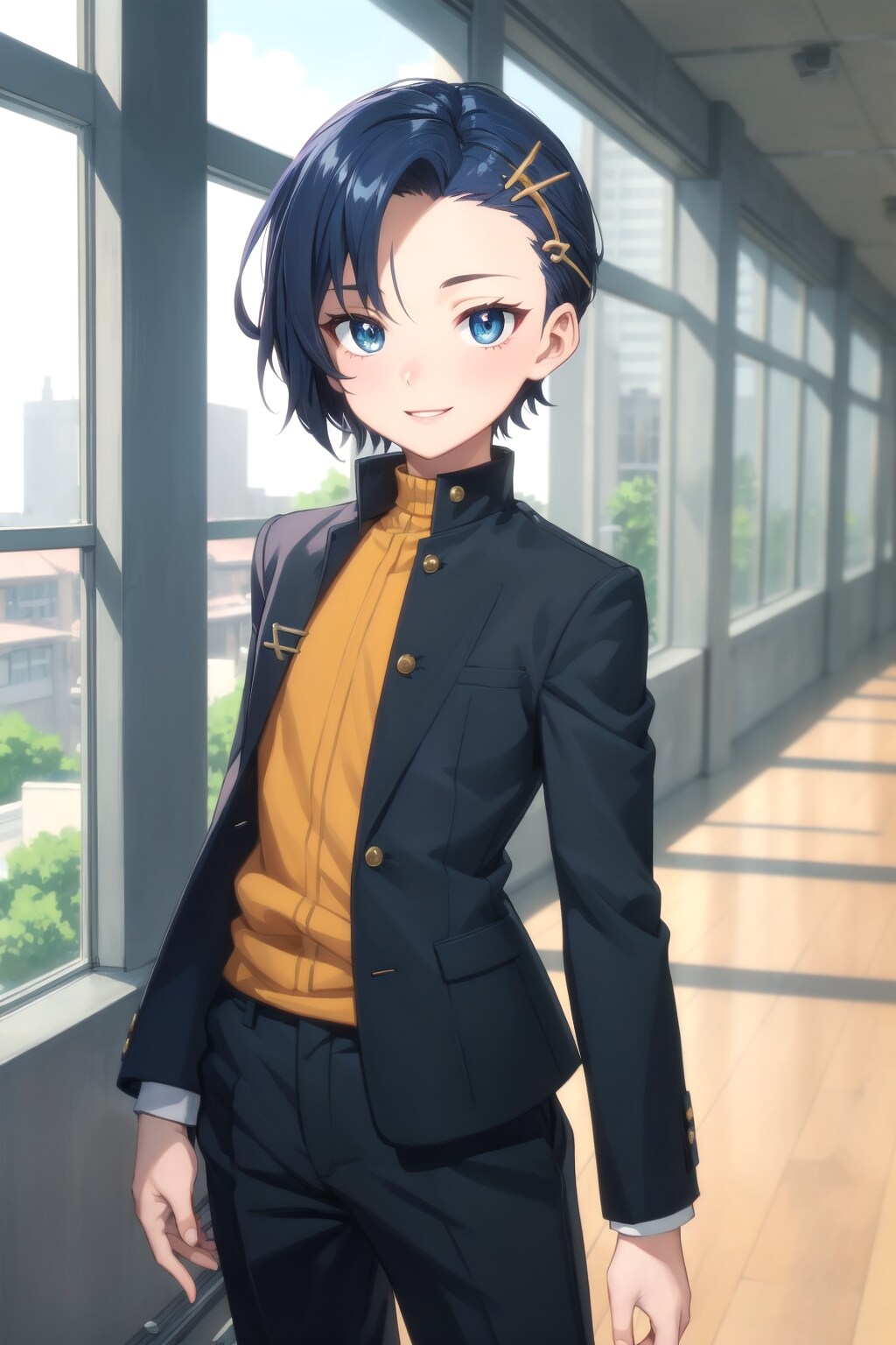 学ラン君 | の人気AIイラスト・グラビア