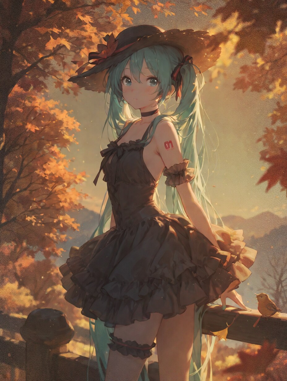 夕影 | の人気AIイラスト・グラビア