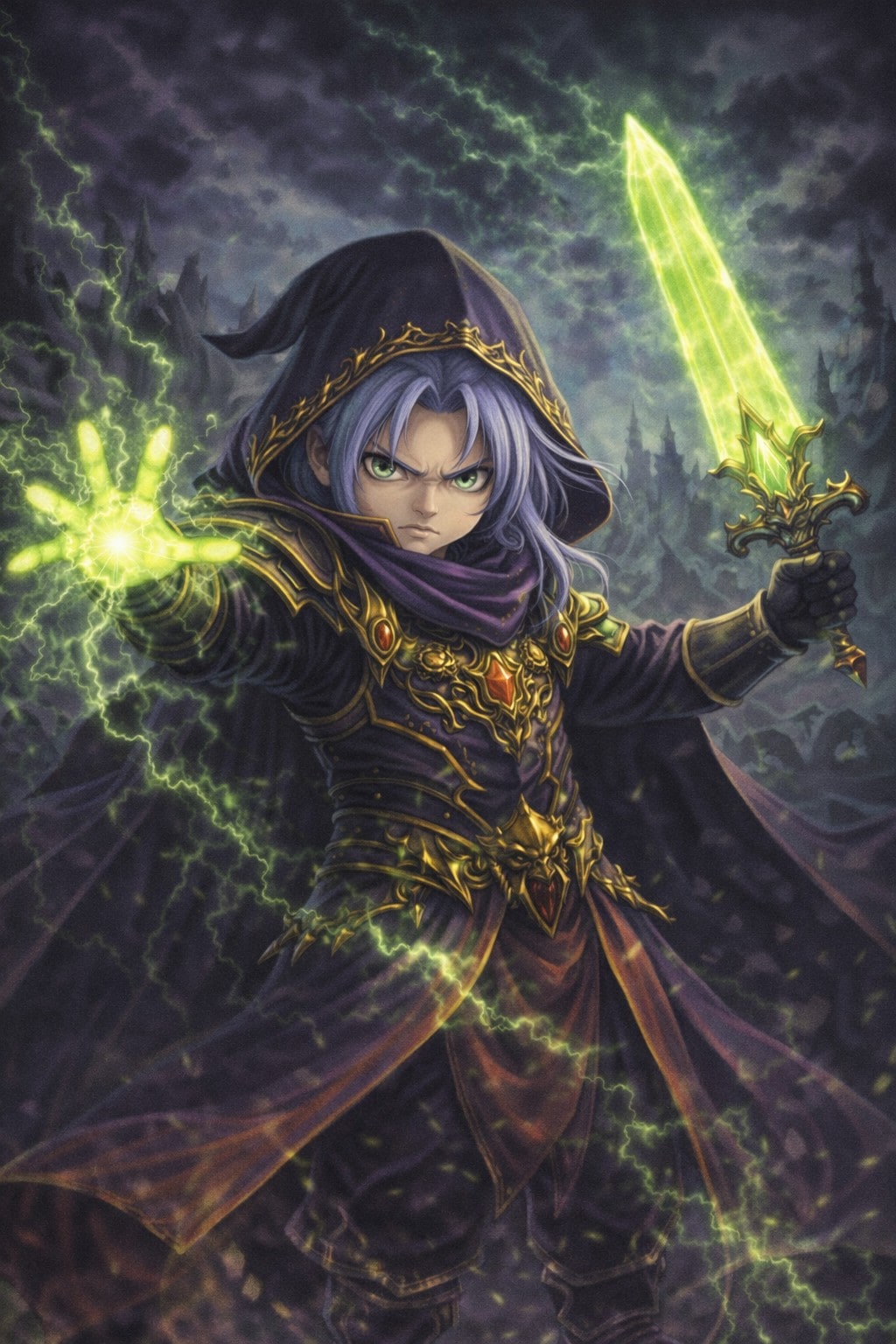 ジャキ、幼年期～成人（魔王にならなかったジャキと魔王になったジャキ） | の人気AIイラスト・グラビア