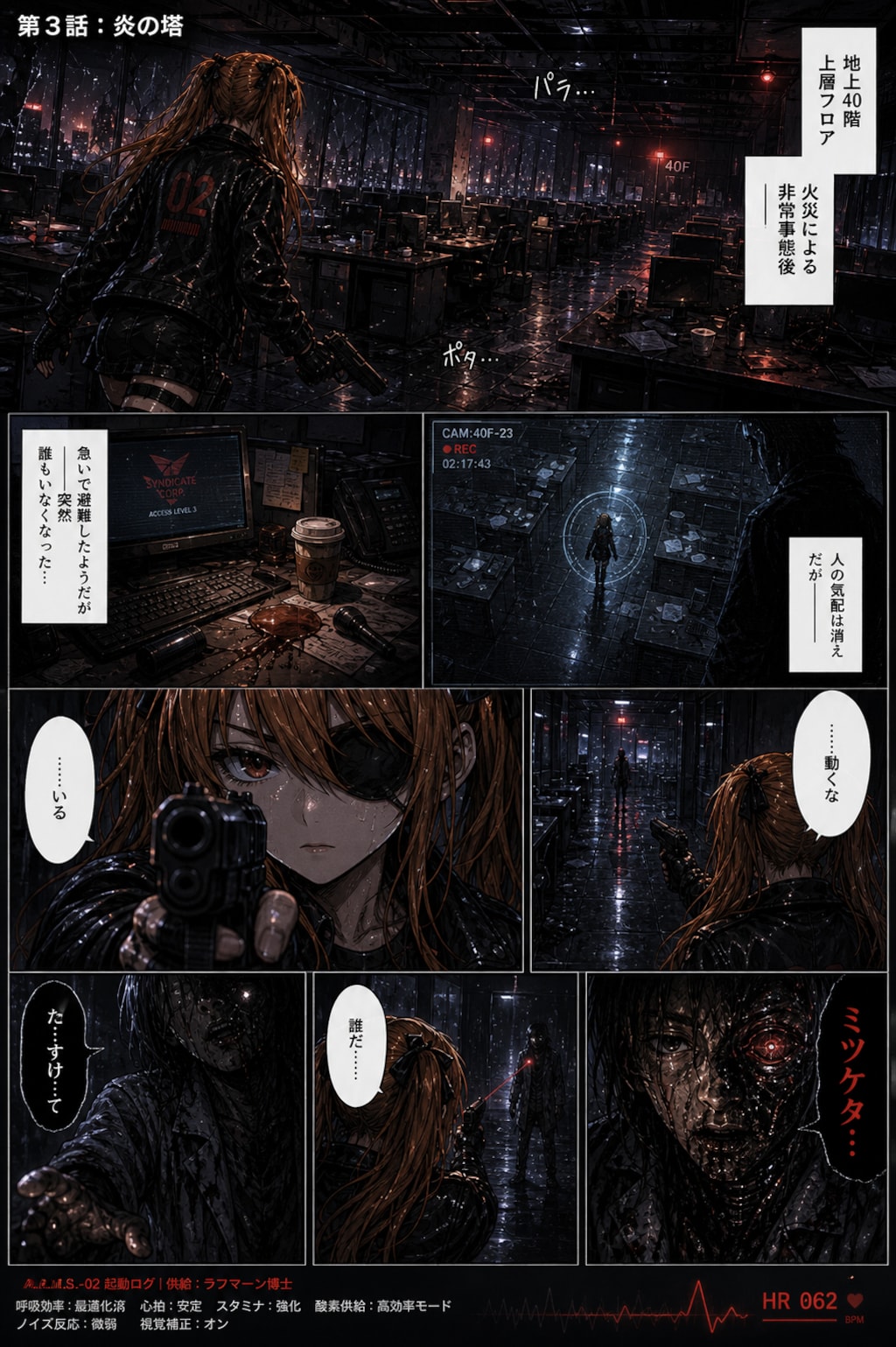 NEON BLADE Episode 03「炎の塔」