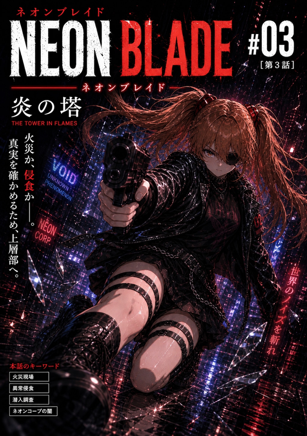 NEON BLADE Episode 03「炎の塔」