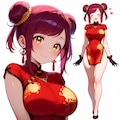 お団子芽衣ちゃん 4枚目