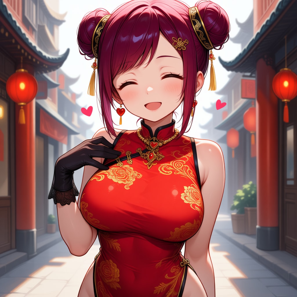 お団子芽衣ちゃん