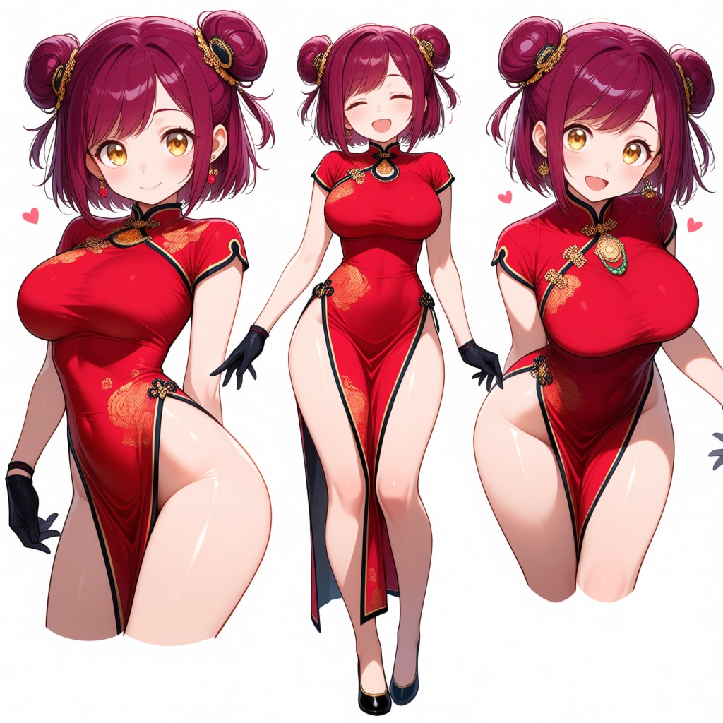 お団子芽衣ちゃん