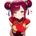 お団子芽衣ちゃん 2枚目