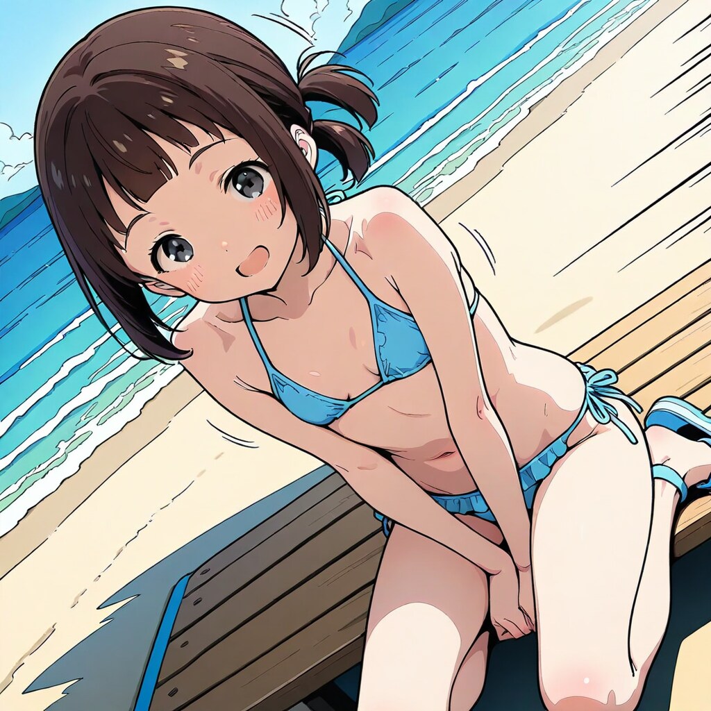 海辺の雫ちゃん