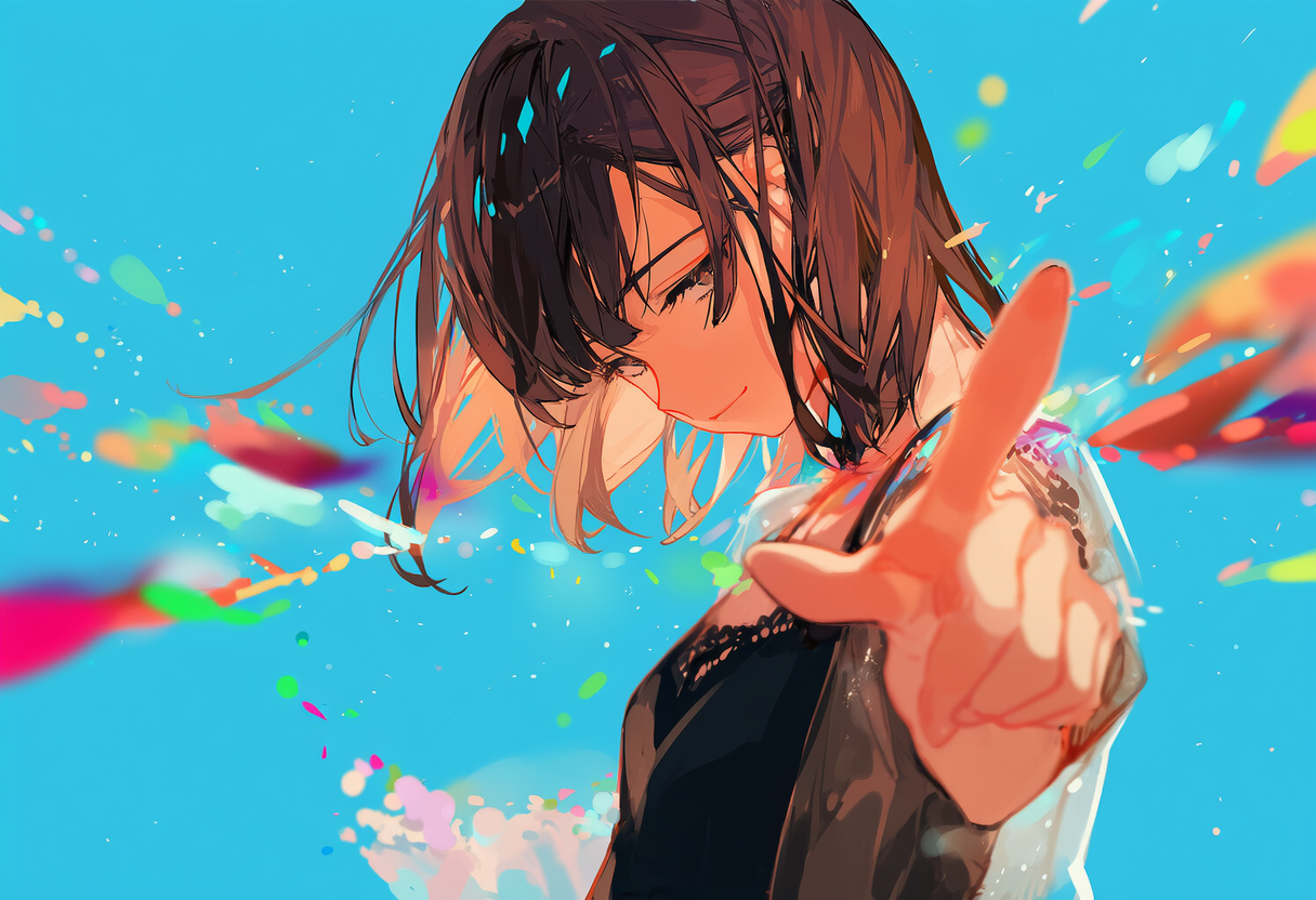 色を放つ