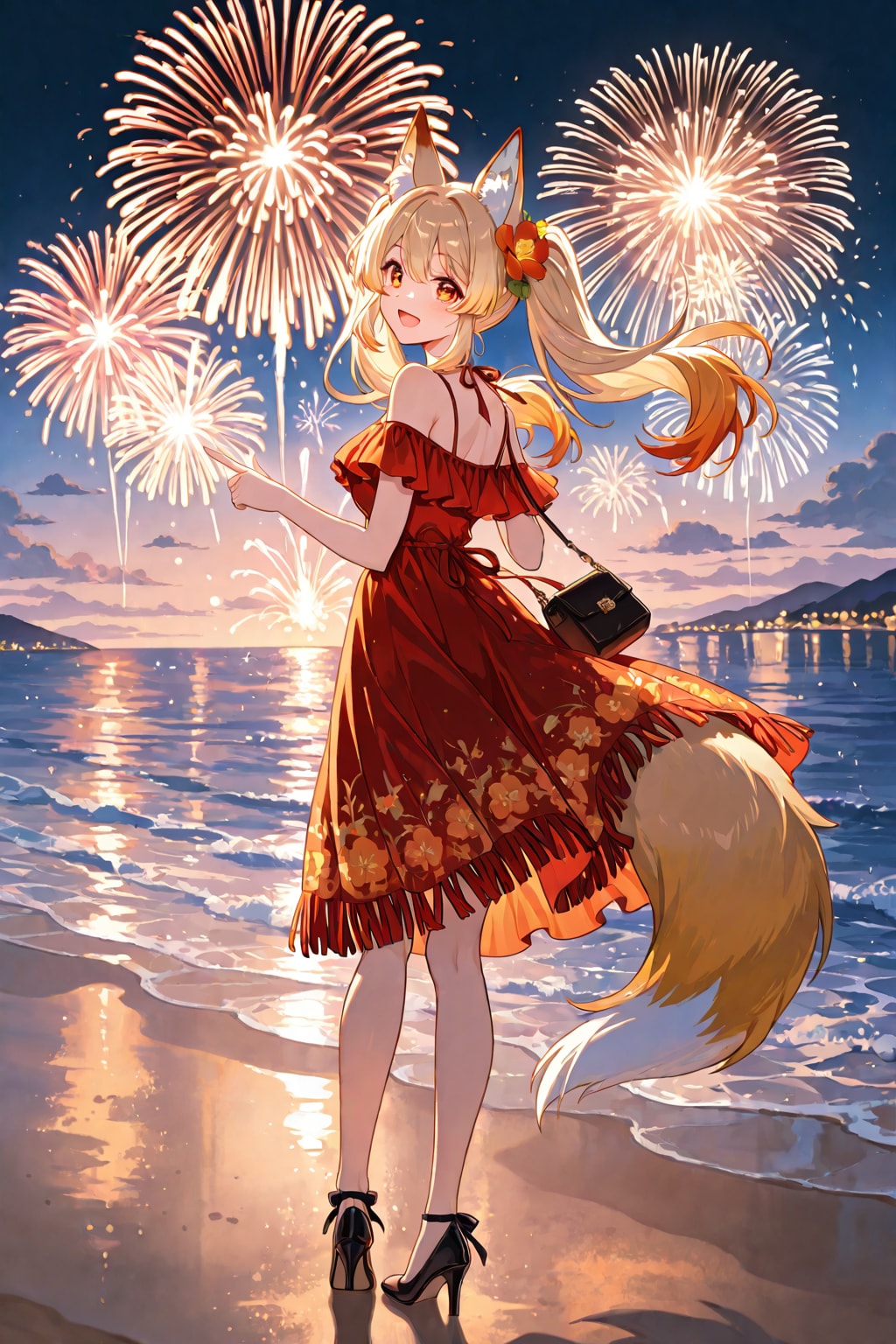 今年はじめての花火大会