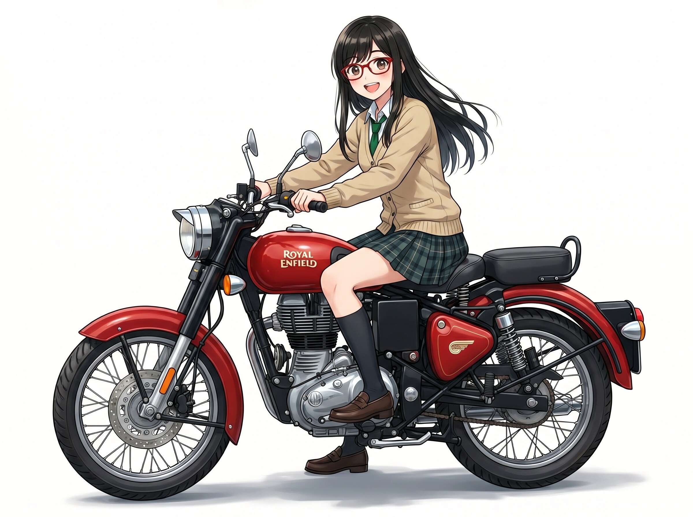 今給黎さん、バイクに興味を持つ・・・？ | の人気AIイラスト・グラビア