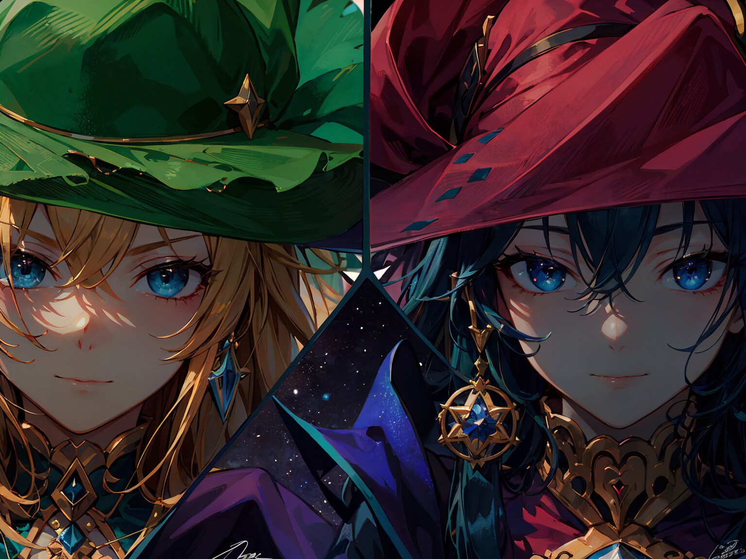 ２人の魔法使い
