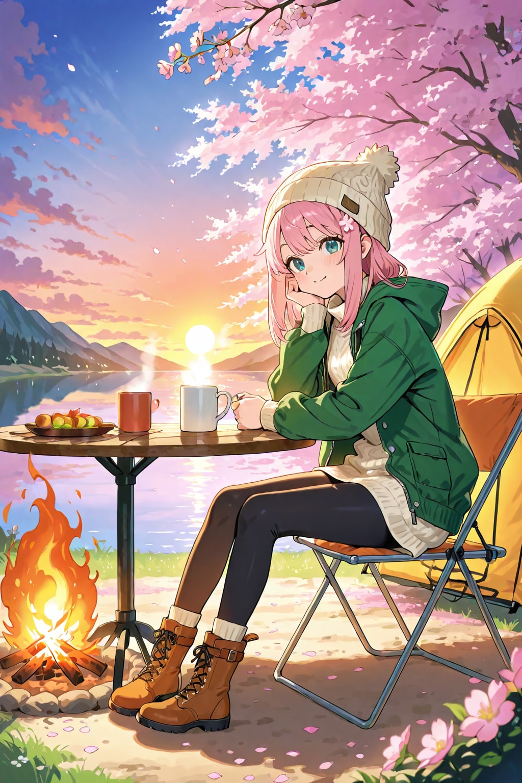 キャンプ | の人気AIイラスト・グラビア