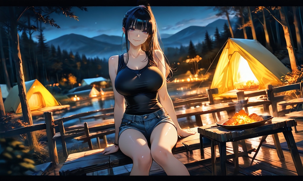 引きこもりだけど美女となら、キャンプに行きてぇ！