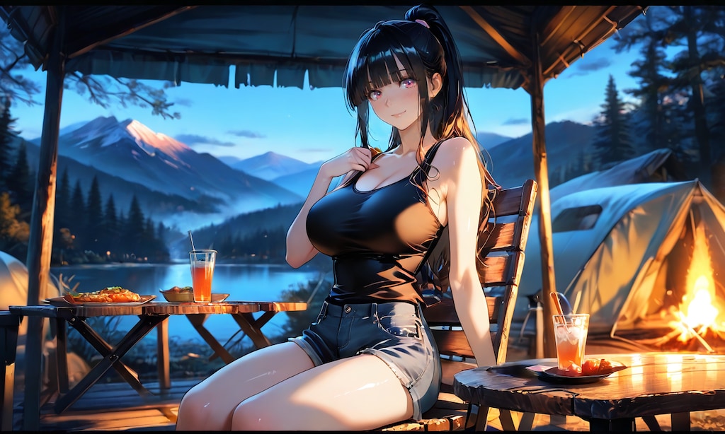 引きこもりだけど美女となら、キャンプに行きてぇ！
