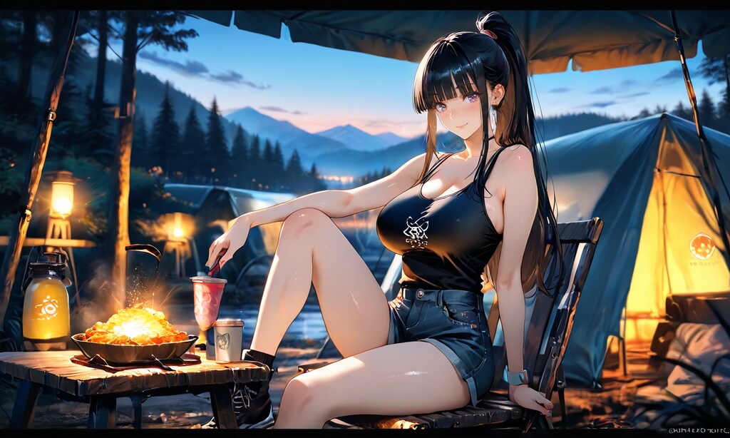 引きこもりだけど美女となら、キャンプに行きてぇ！