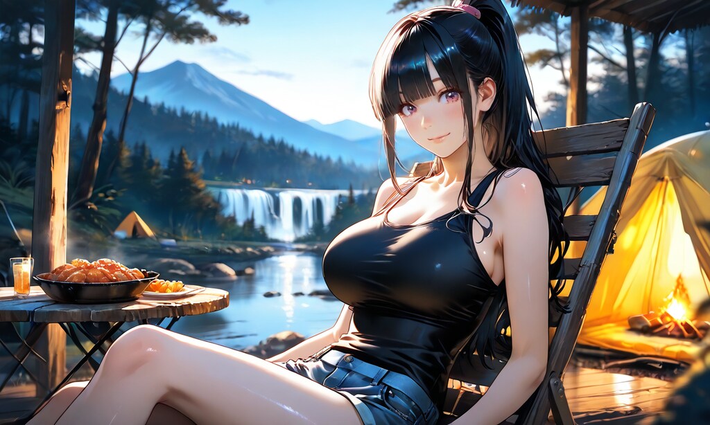 引きこもりだけど美女となら、キャンプに行きてぇ！
