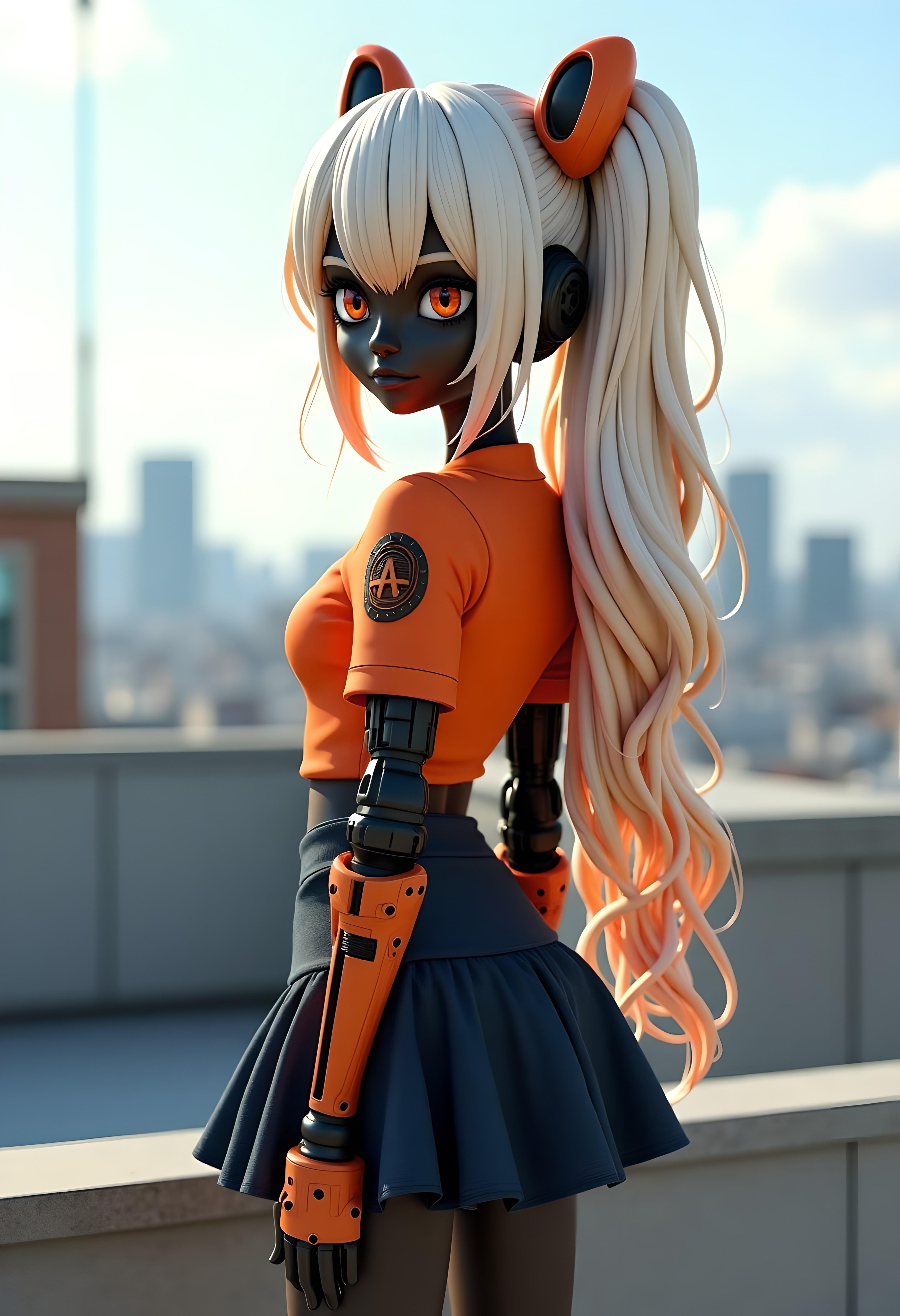 メカ娘2611号 | の人気AIイラスト・グラビア