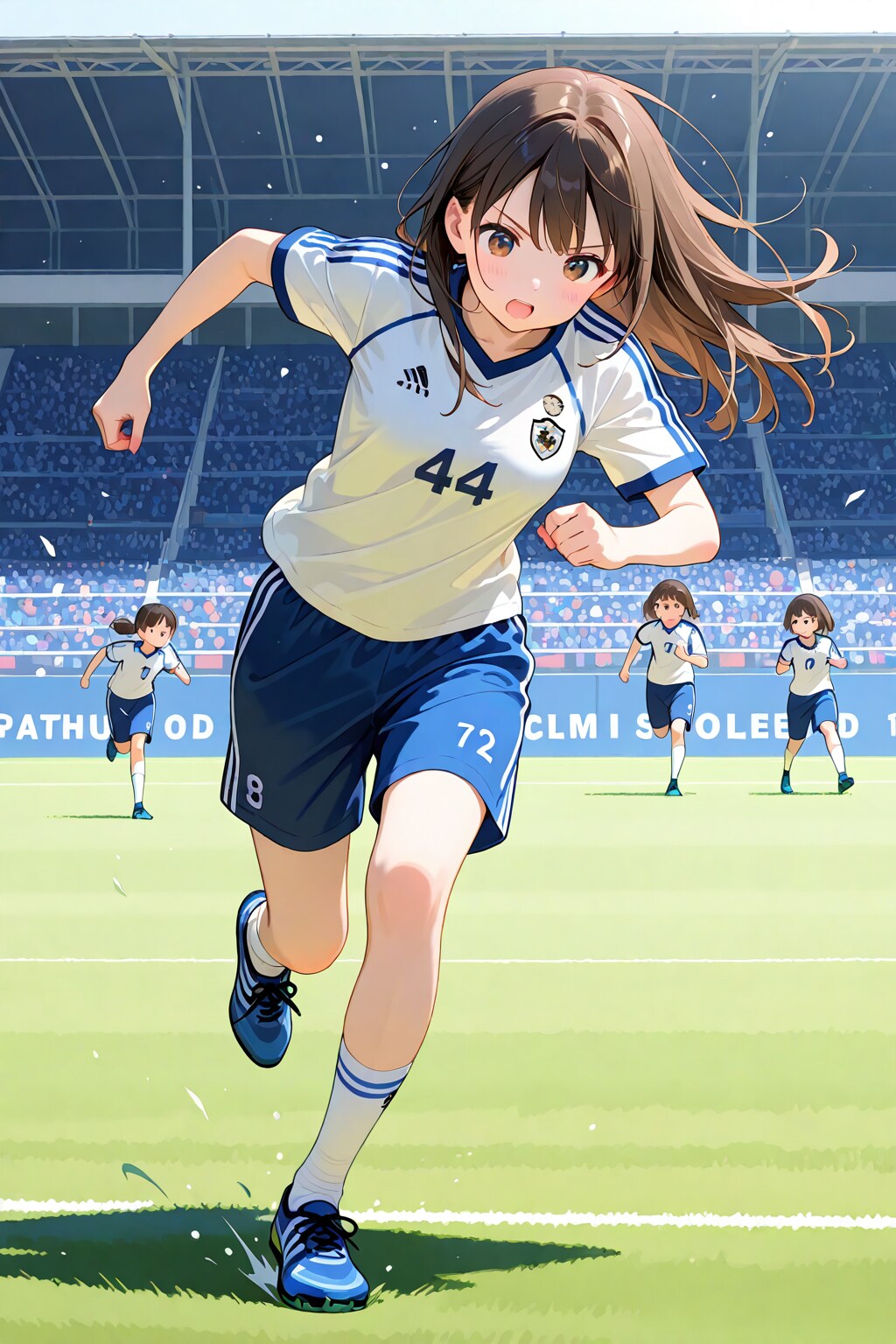 こけそうなダッシュ