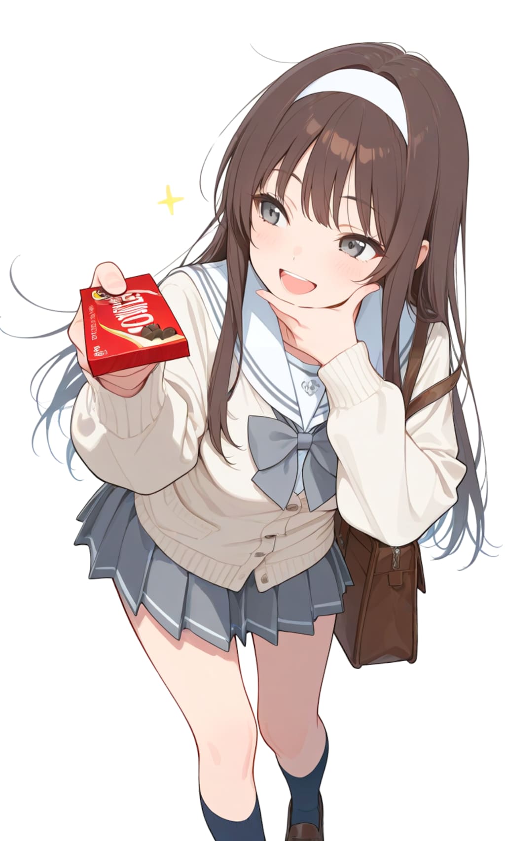 023 ギリギリ義理チョコ_月夜の100投稿チャレンジ
