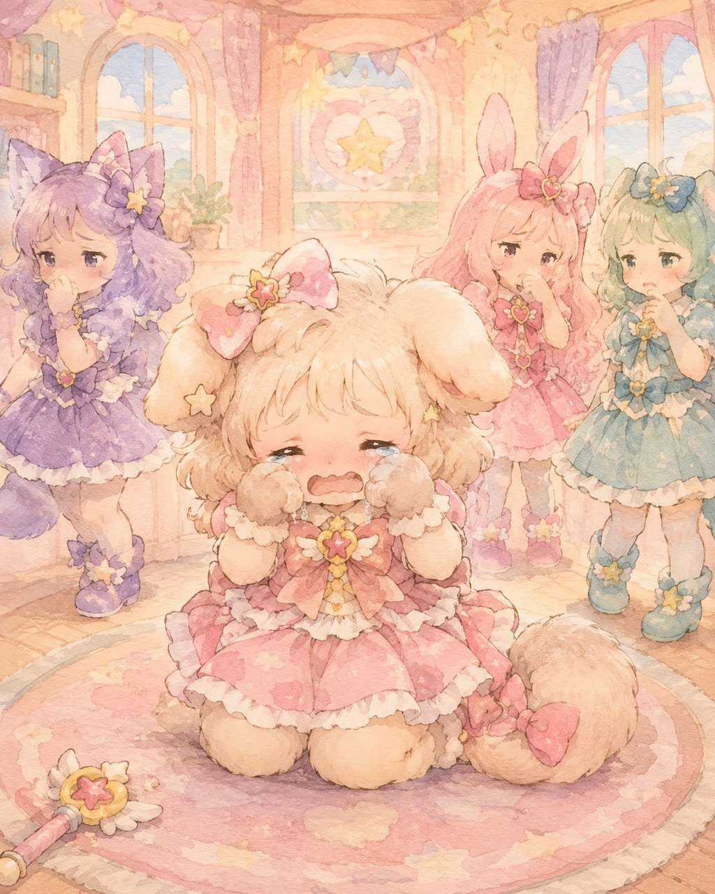 わるい魔法をかけられてくさくなっちゃった魔法少女ちゃん