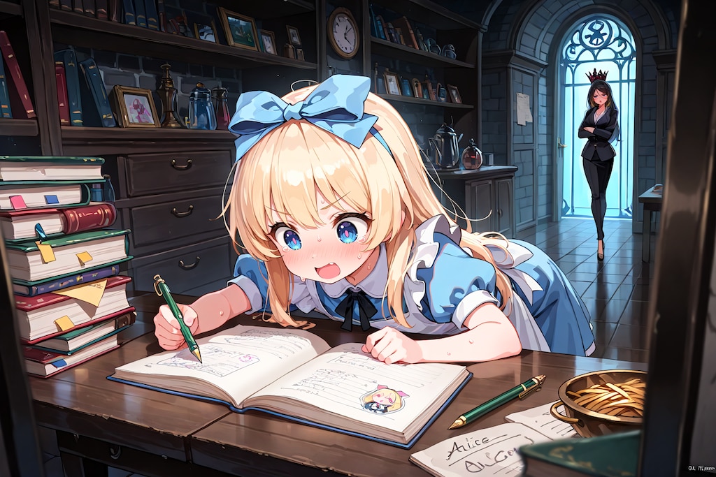 ダークファンタジーの国のアリス