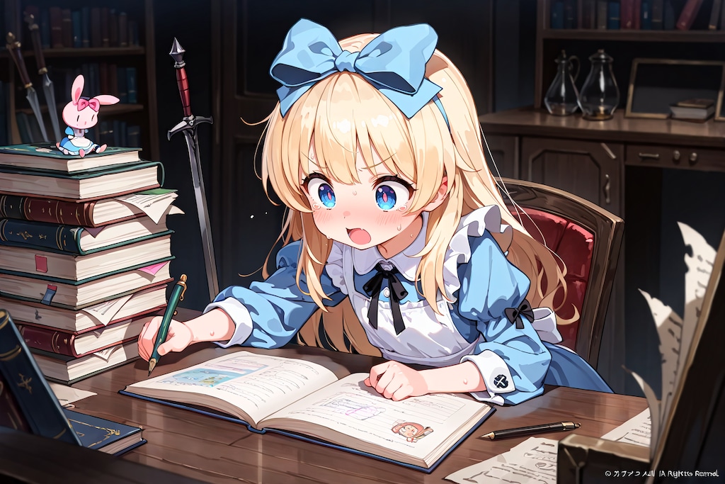 ダークファンタジーの国のアリス