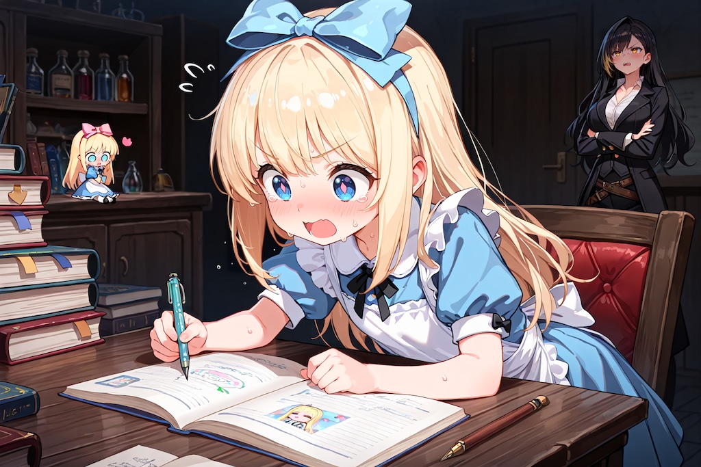 ダークファンタジーの国のアリス