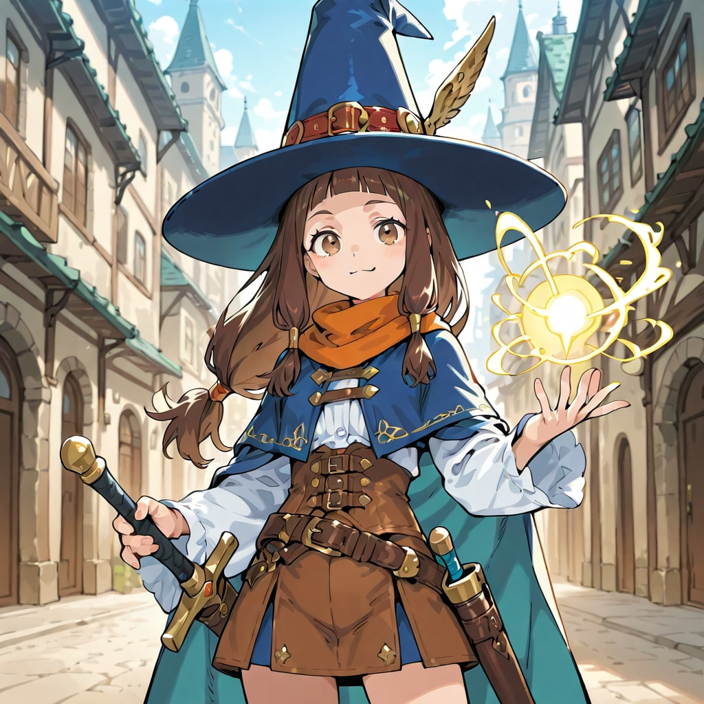 魔法使いの少女 | の人気AIイラスト・グラビア