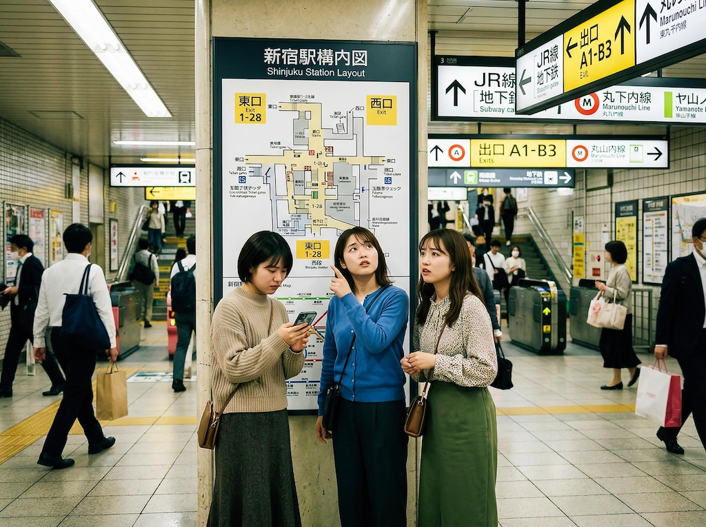東京の洗礼 ― はじめての休日