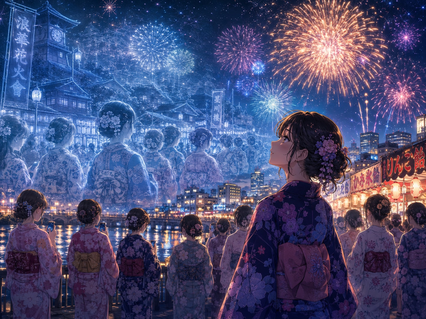 パラレルワールドの花火大会