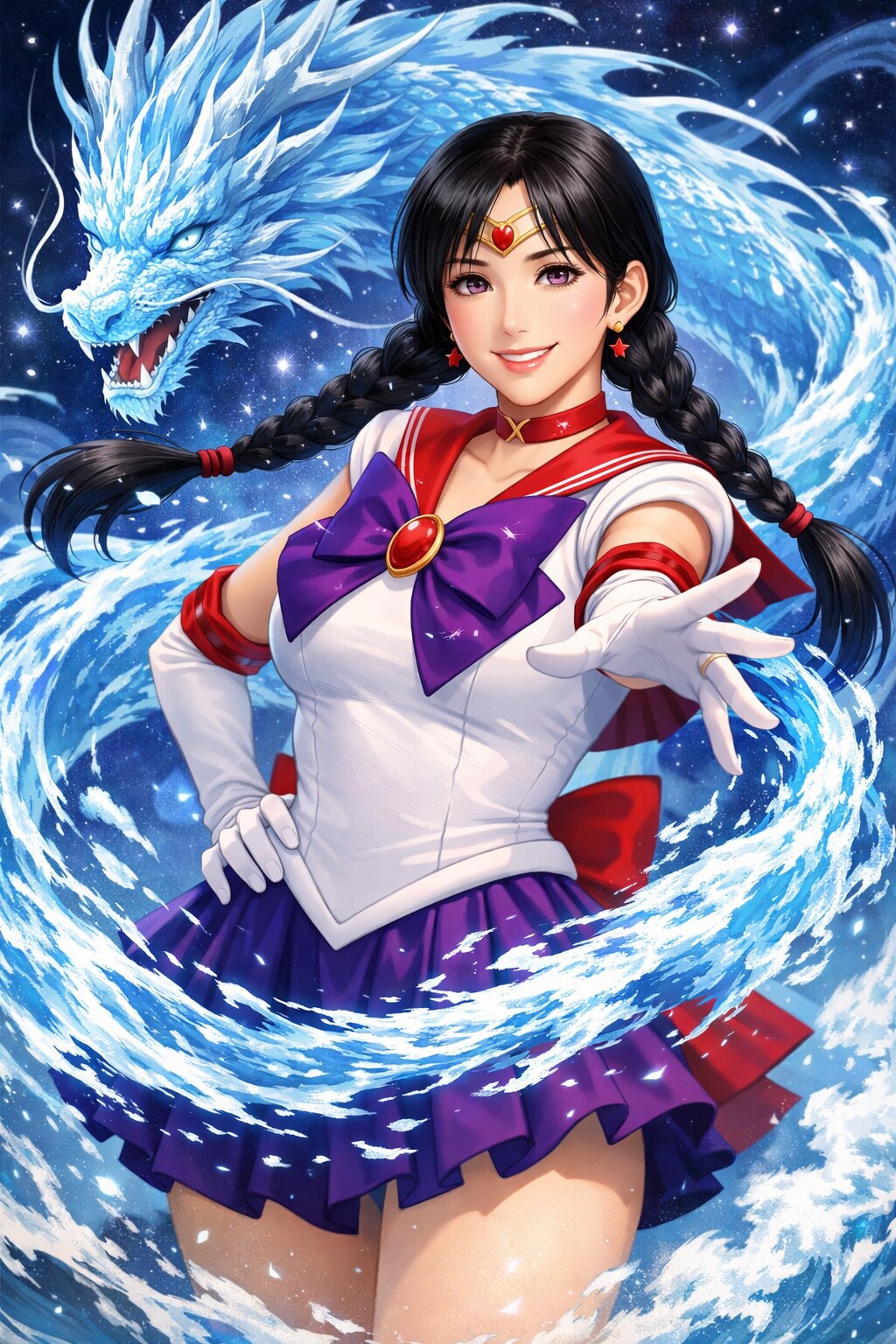 未来ちゃんに新技をプレゼント!! | の人気AIイラスト・グラビア