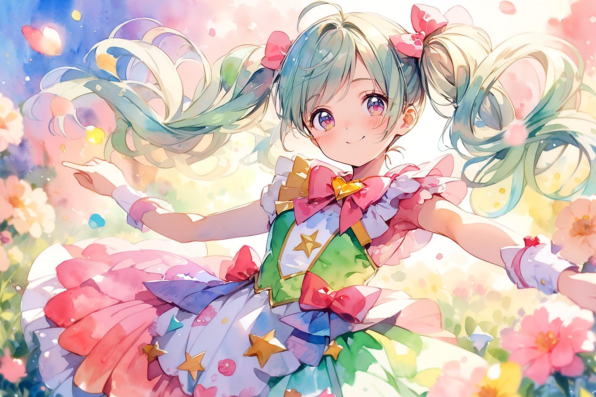 魔法少女1 | の人気AIイラスト・グラビア