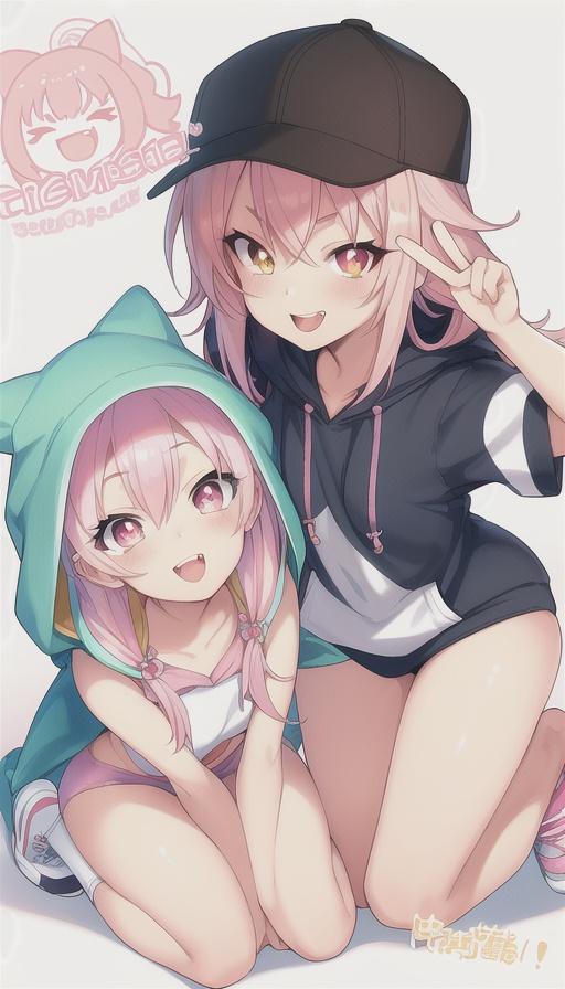 にっこりピース | の人気AIイラスト・グラビア