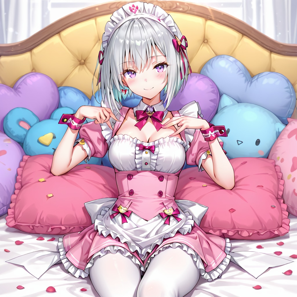 (1118)銀髪ちゃんメイド