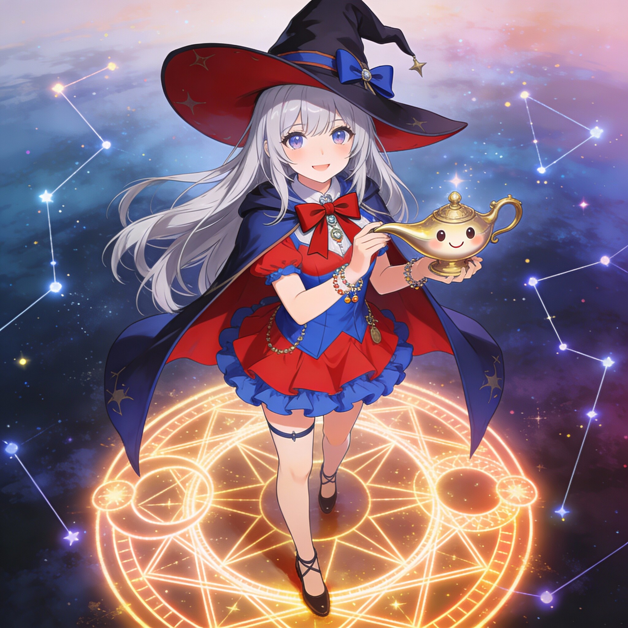 お題：Seedream4.5_魔法使い（動画あるよ）