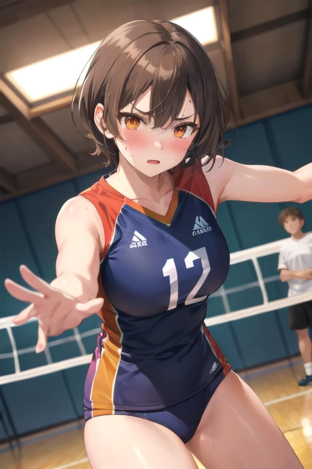 汗と涙のバレーと激辛