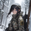 雪山の兵士 2枚目
