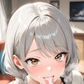 口で処理してくれるお姉ちゃん 9枚目
