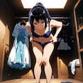 高坂麗奈着替え中 3枚目