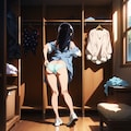 高坂麗奈着替え中 5枚目