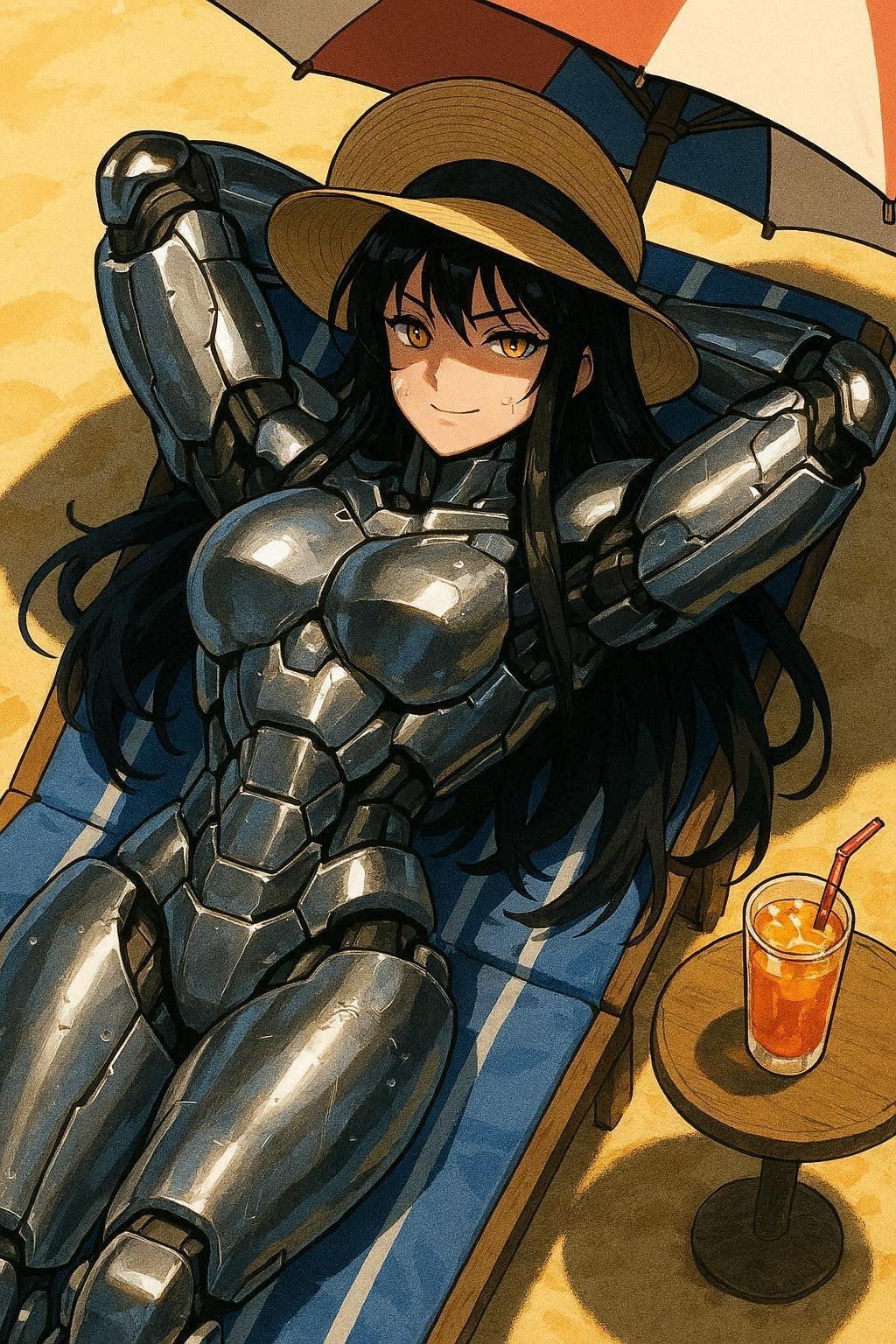 ビーチのサイボーグ