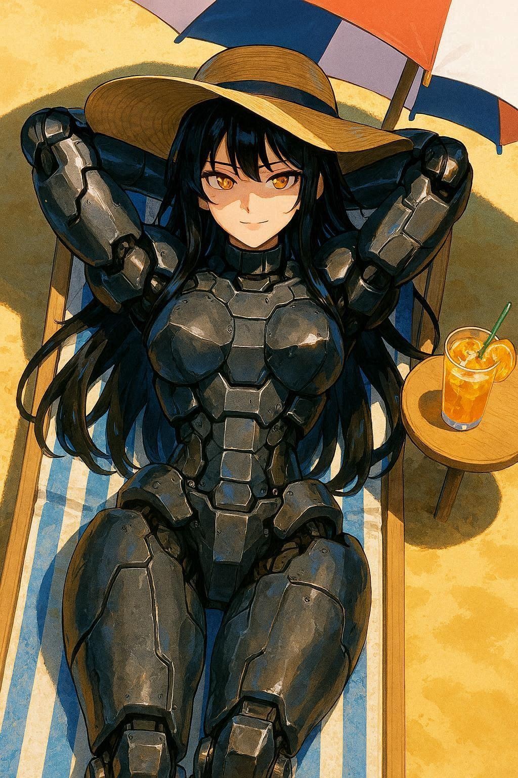 ビーチのサイボーグ