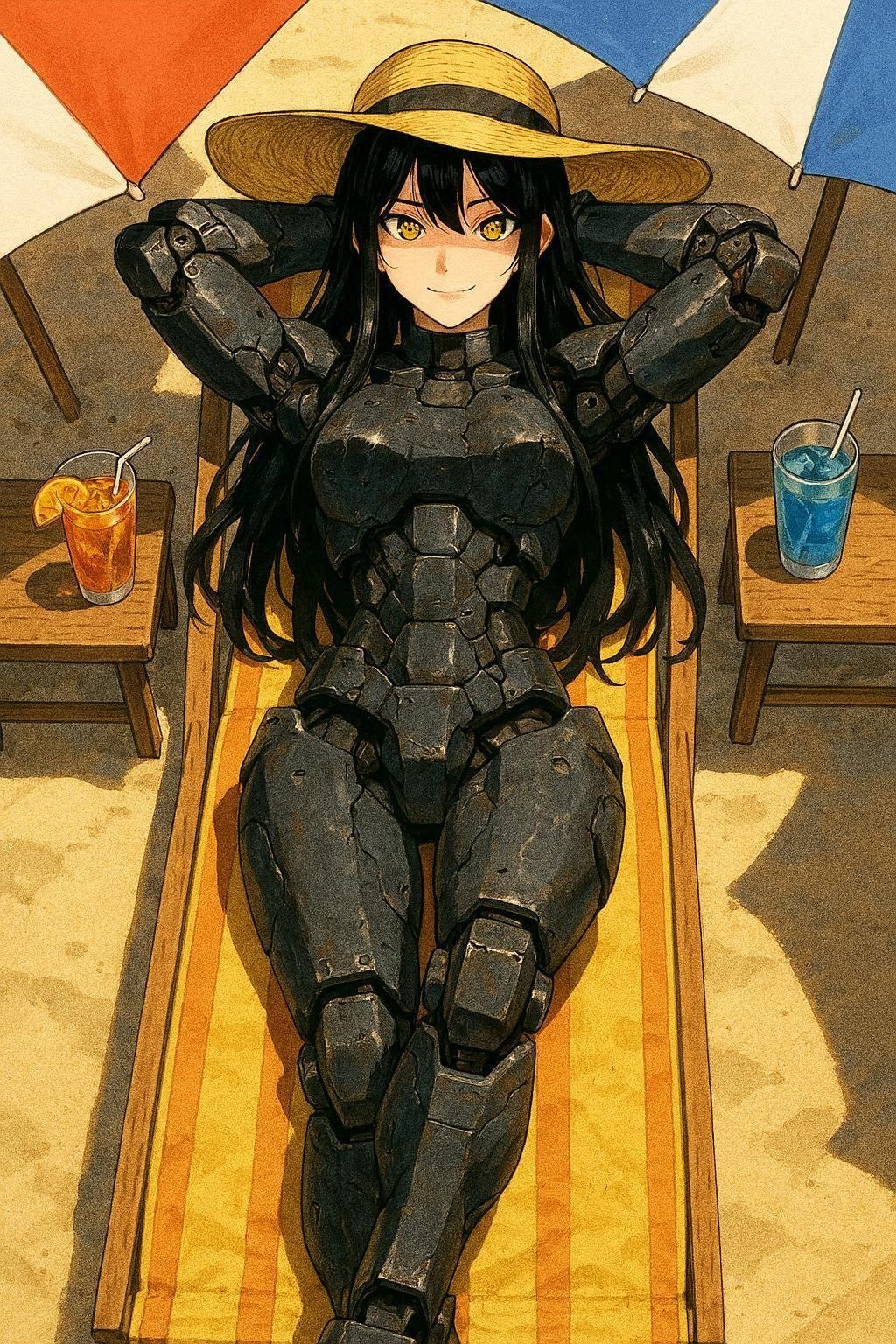 ビーチのサイボーグ