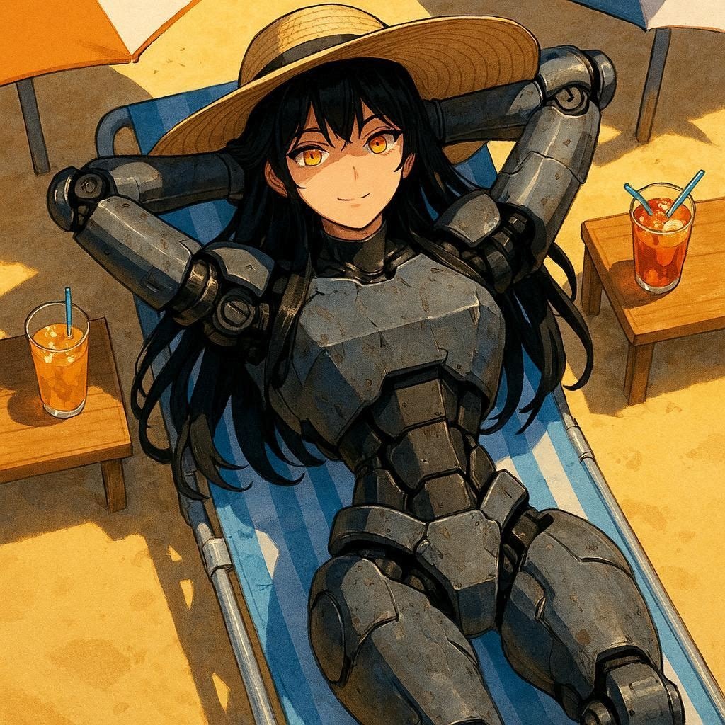 ビーチのサイボーグ