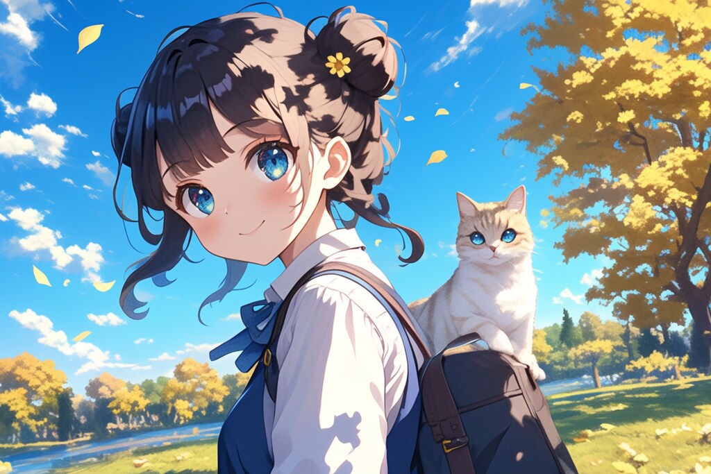 猫🐈とおだんごちゃん🍡✨71