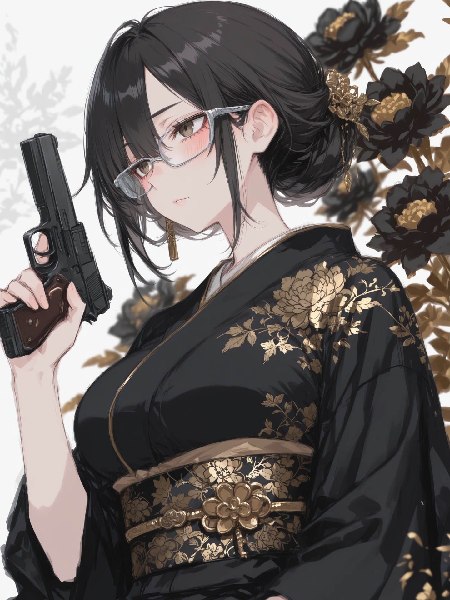 黒牡丹